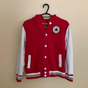 SOLDDDDDDDDD Boys Converse Button Up Jacket